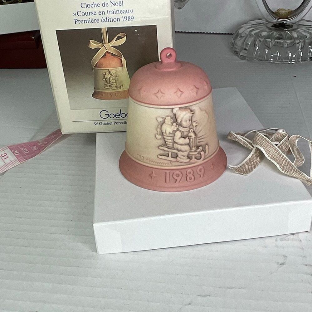 Goebel M.J.Hummel 1989 First Edition ( dated 1988) Christmas Bell.